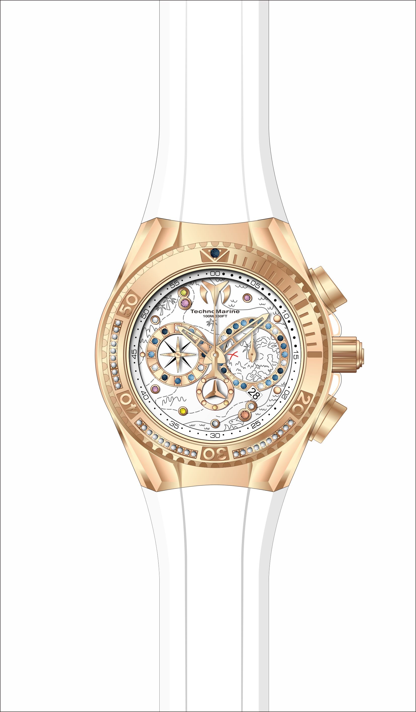 Band for Technomarine Cruise Dream TM-119022