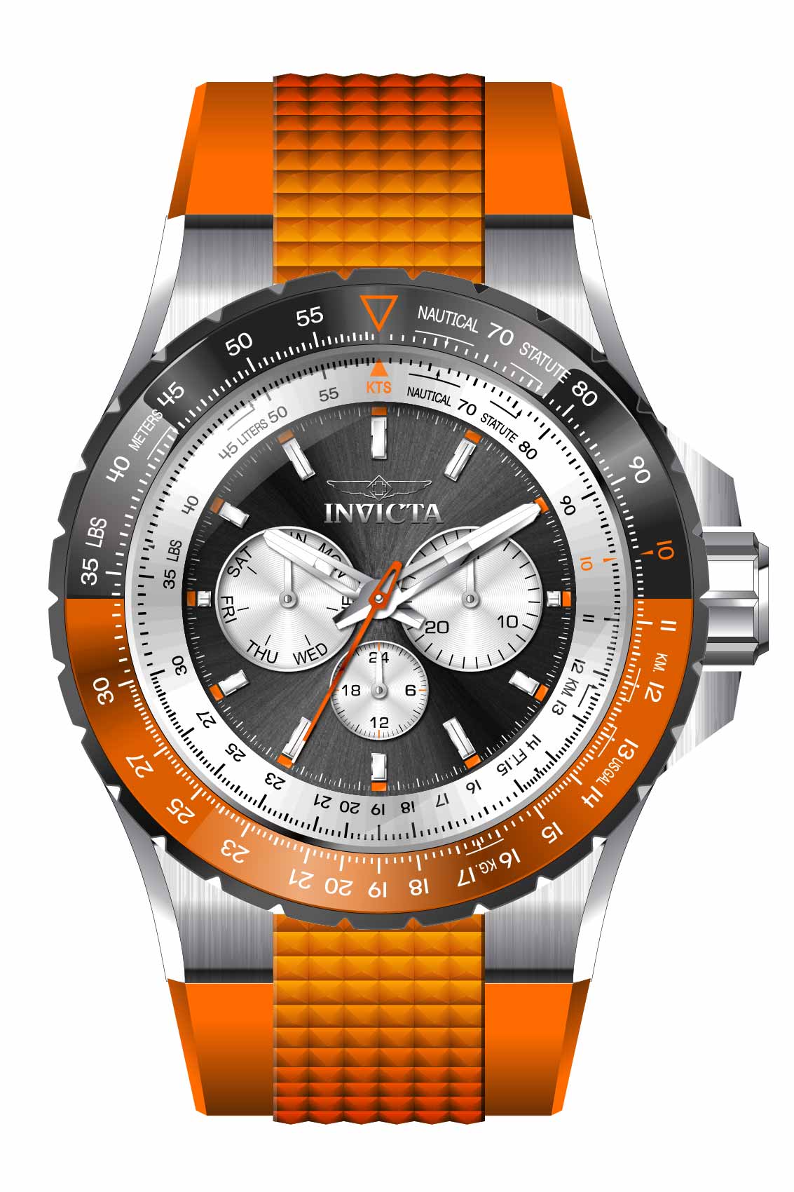 Parts for Invicta Aviator Men 33035