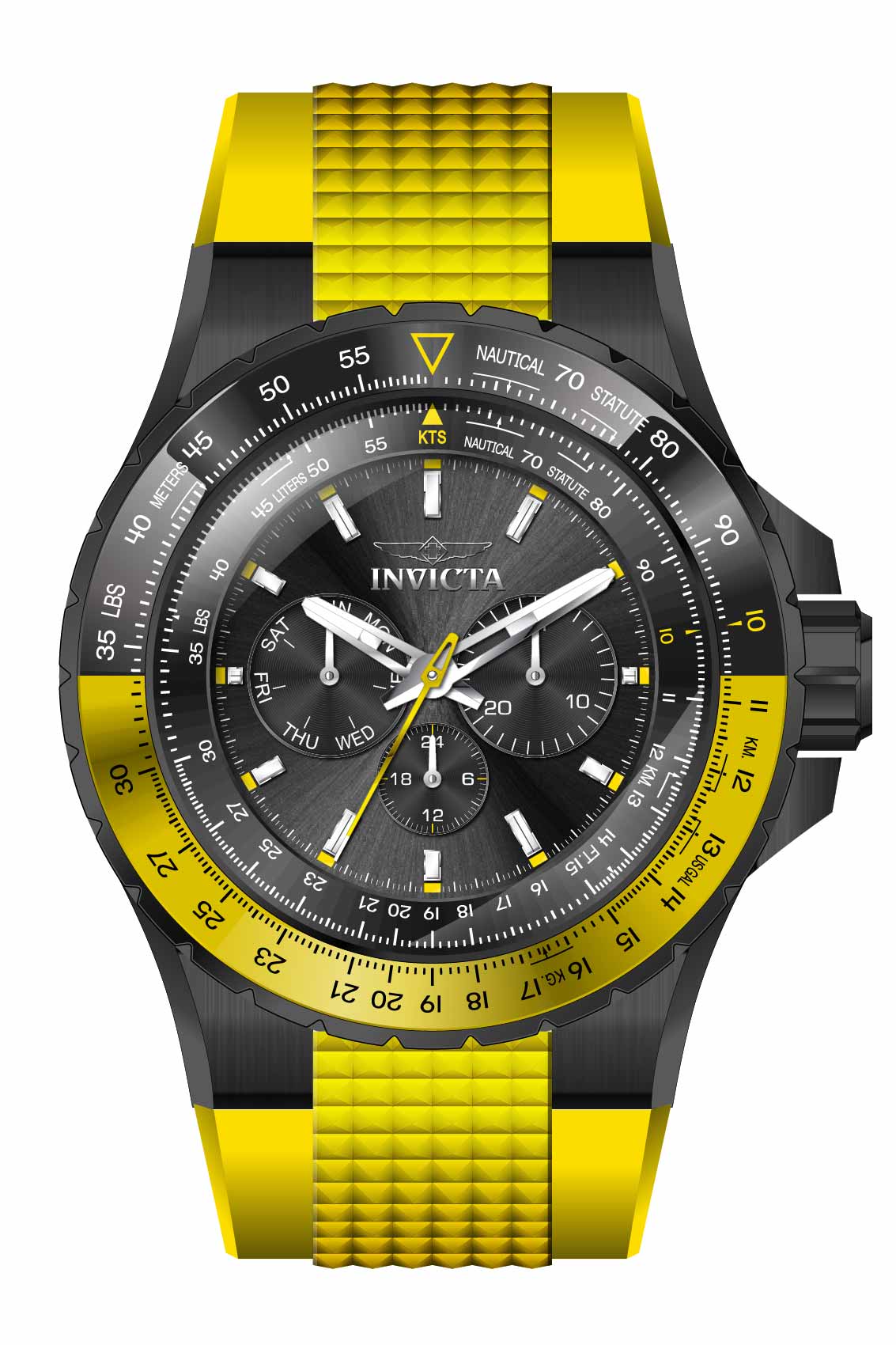 Band for Invicta Aviator Men 33038