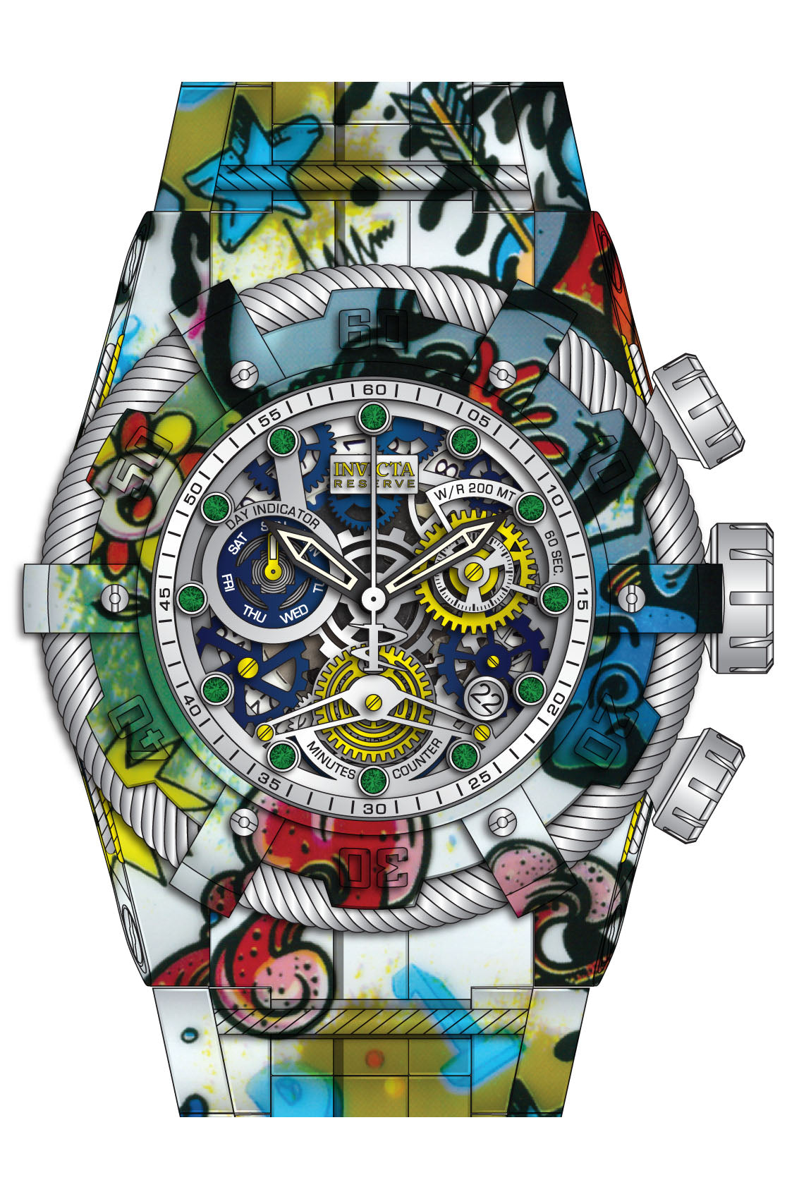 Parts for Invicta Reserve Bolt Zeus Men 34296