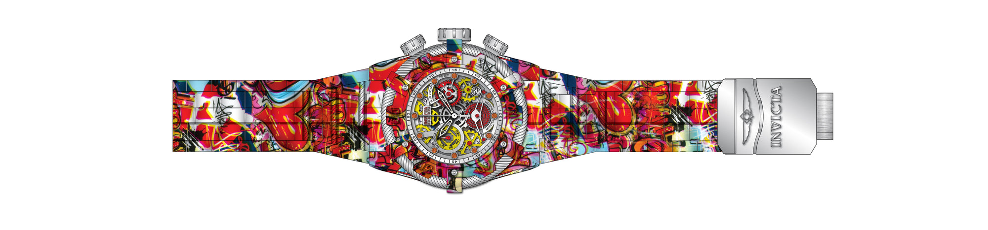 Band for Invicta Reserve Bolt Zeus Men 34298