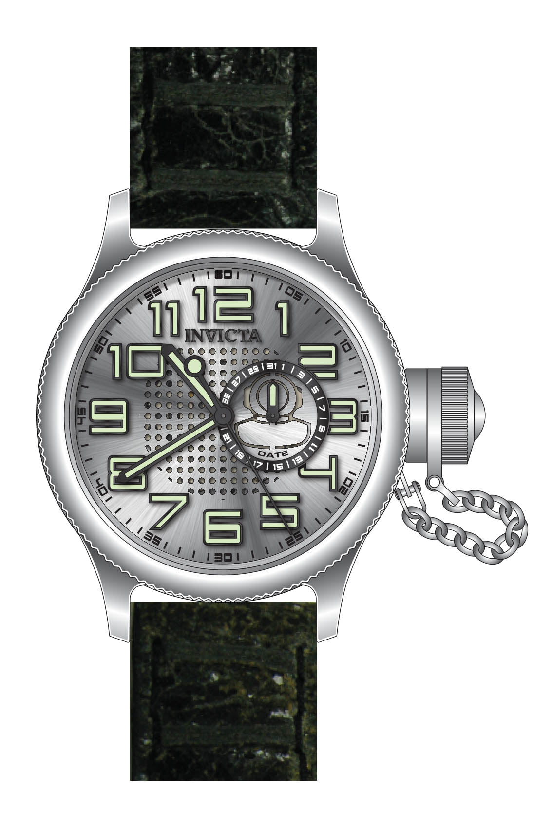 Parts for Invicta Russian Diver Men 34876