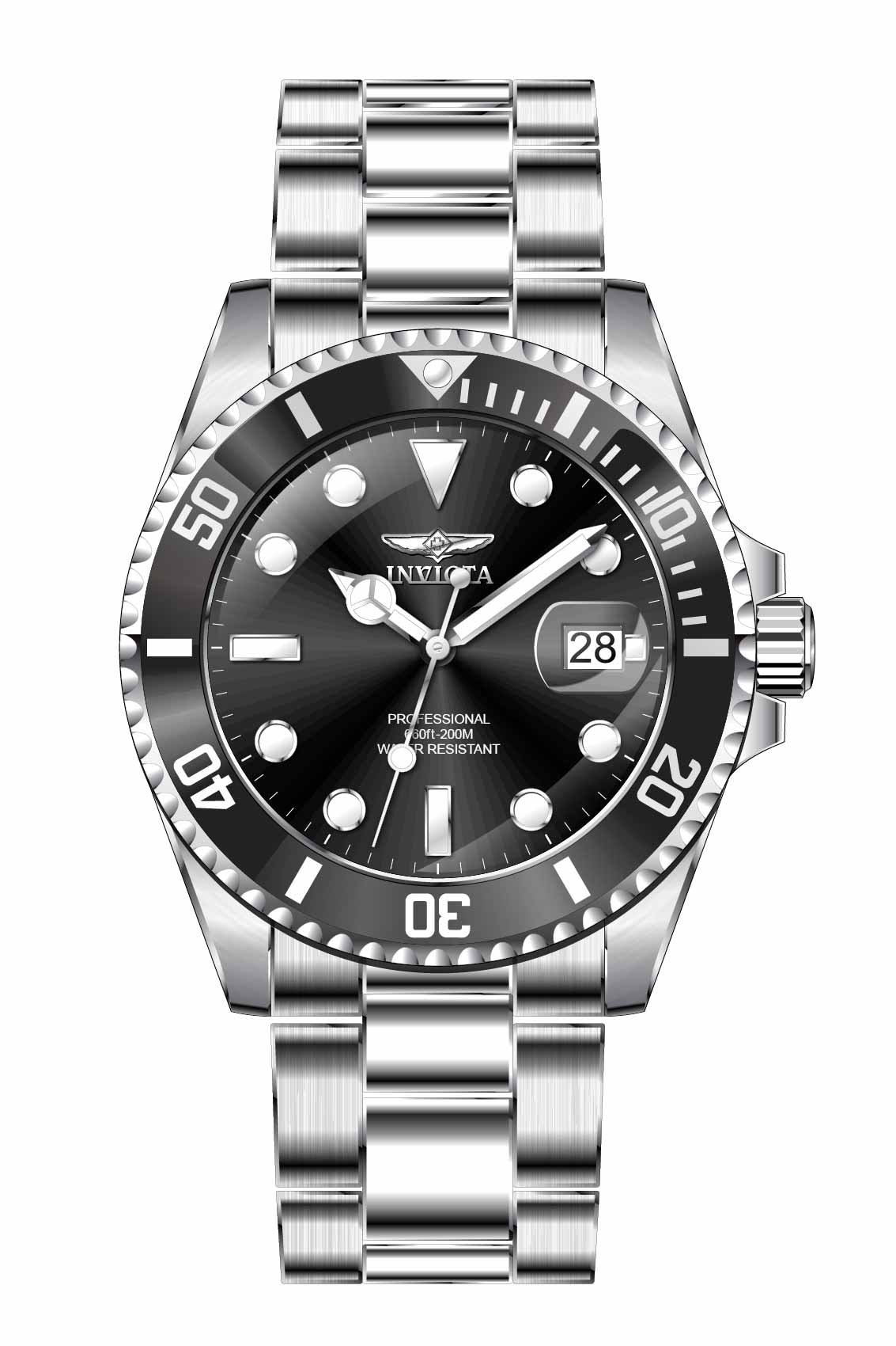 Band for Invicta Pro Diver Lady 33272