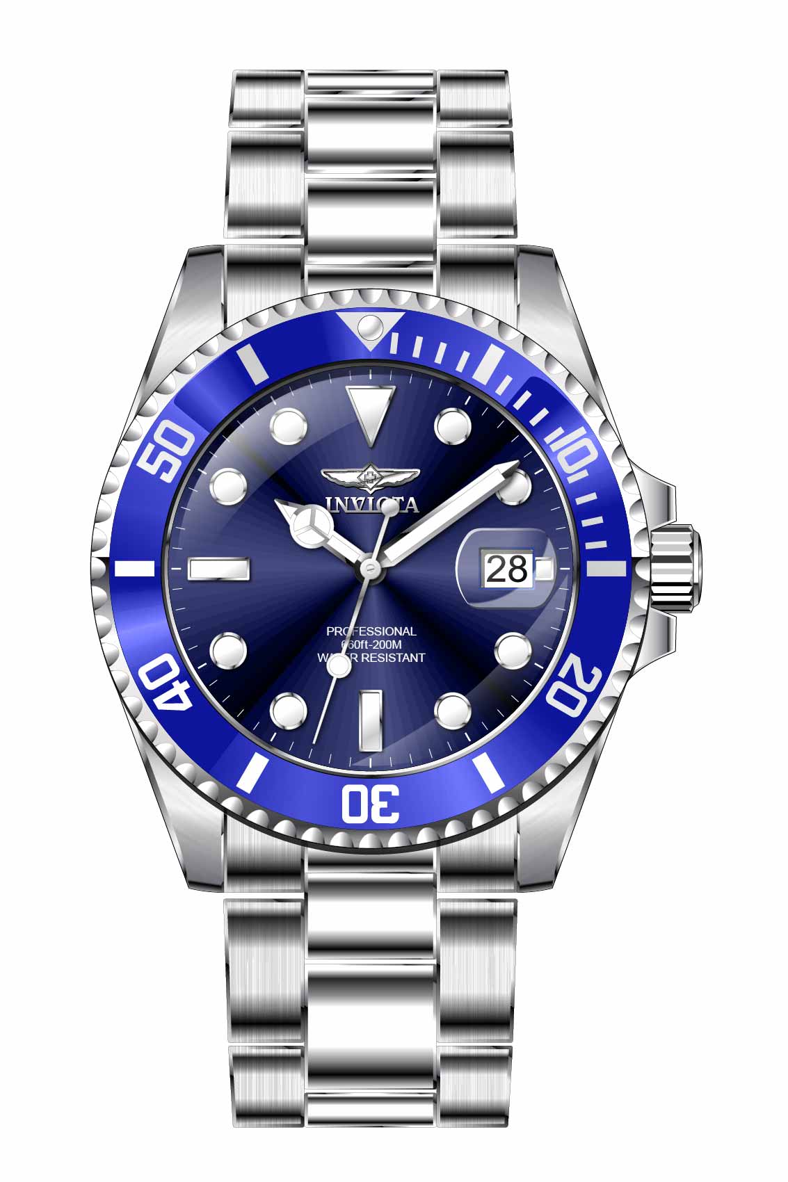 Band for Invicta Pro Diver Lady 33273