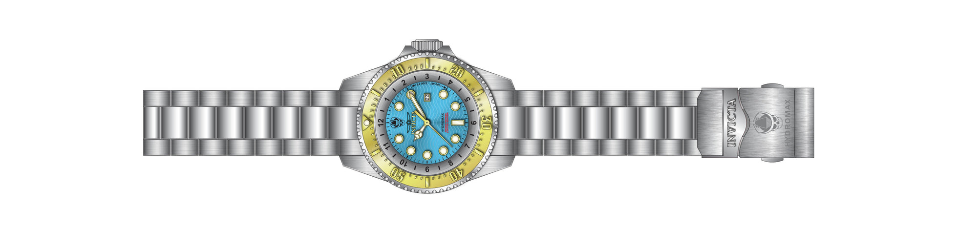 Band for Invicta Hydromax Men 35145