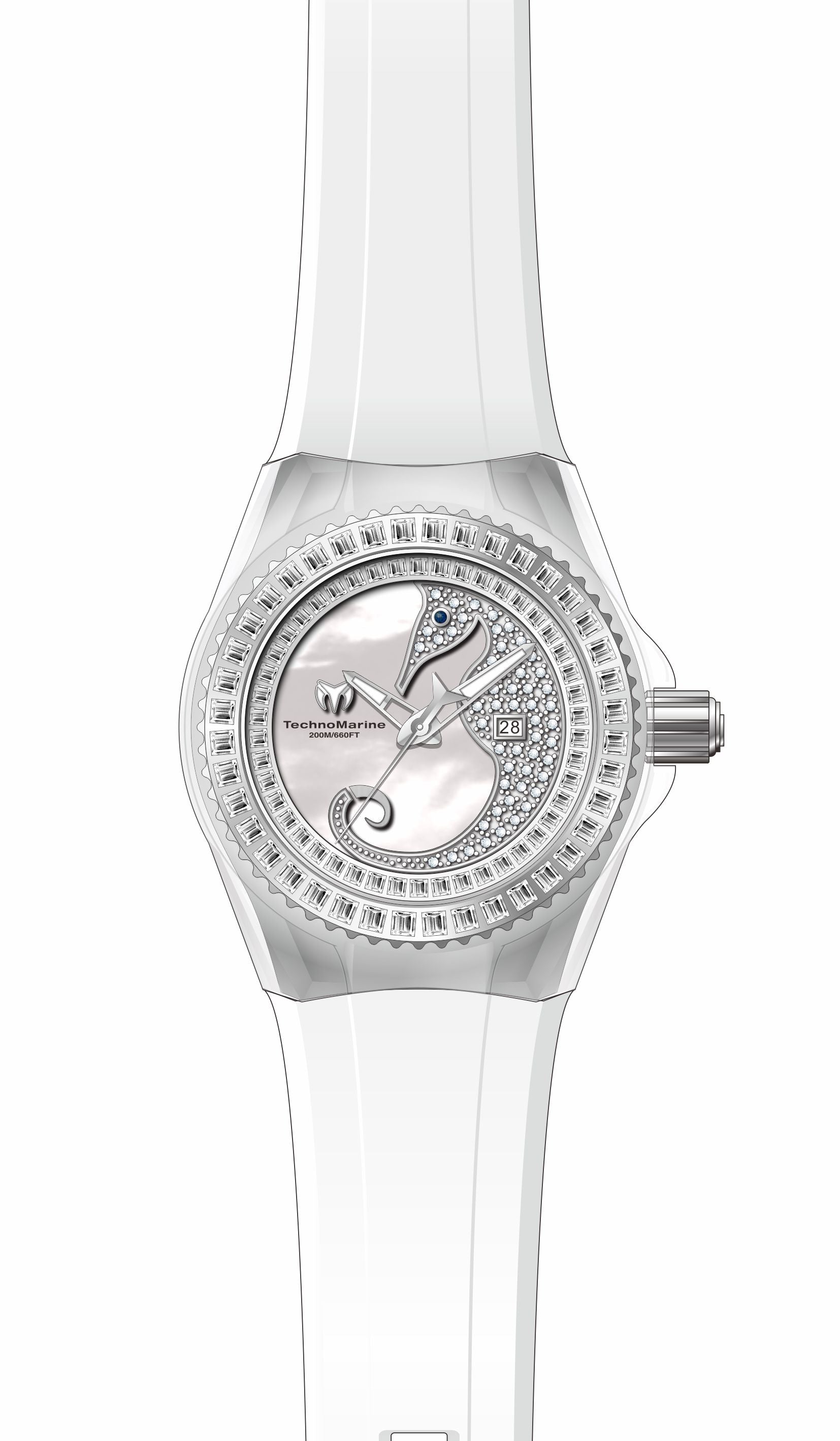 Band for Technomarine Cruise Star TM-121207