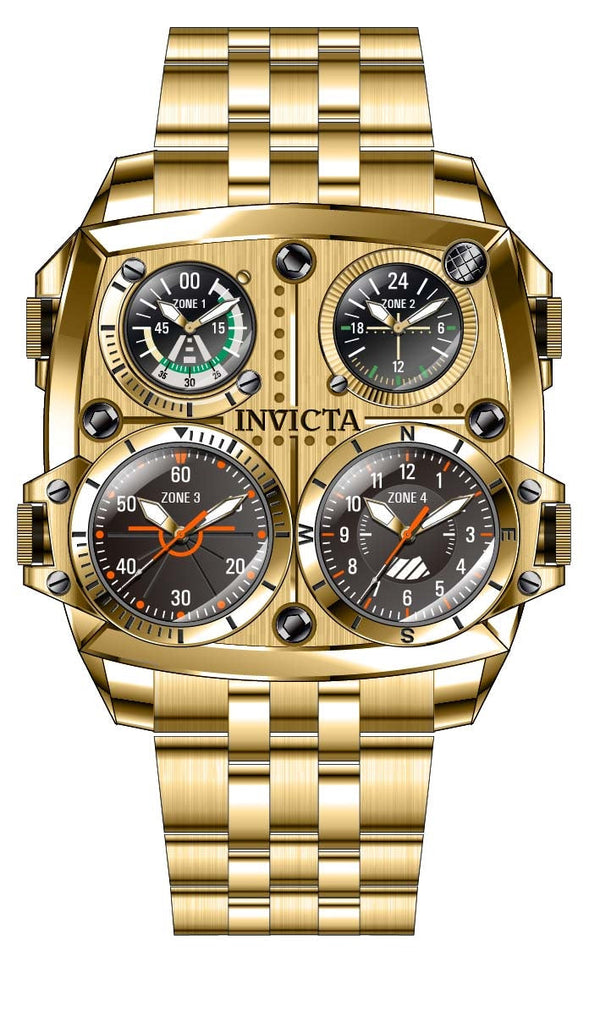 バチンウニ セット Band for Invicta Aviator Zulu Men 35197 - Invicta Watch Bands