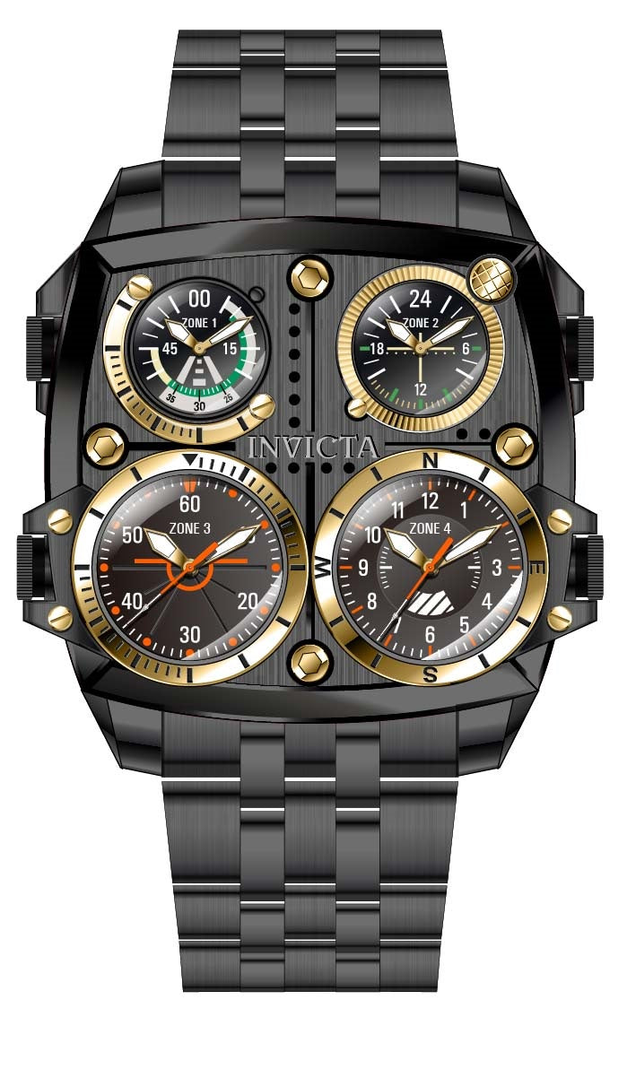 Parts for Invicta Aviator Zulu Men 35200