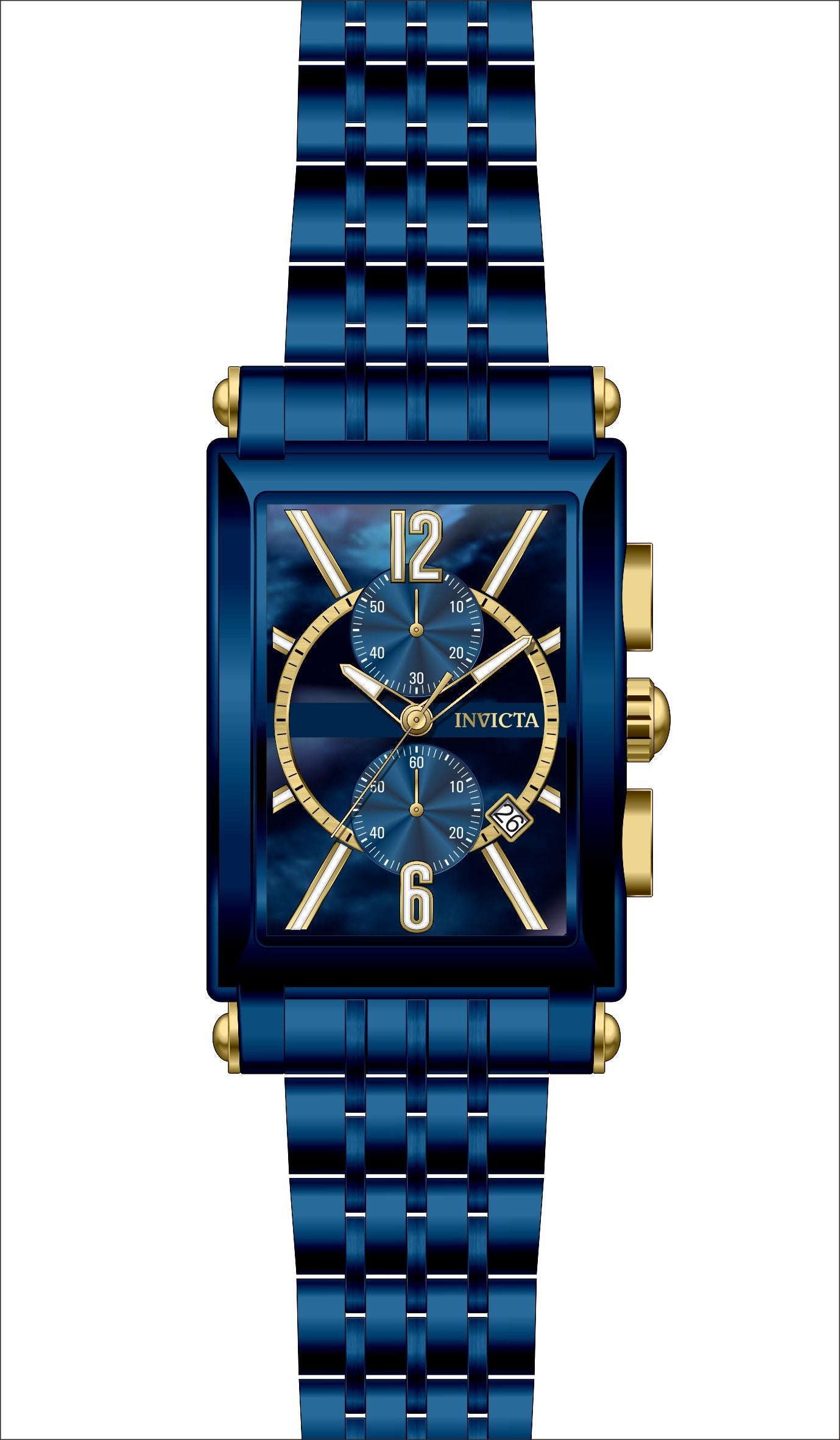 Parts for Invicta Cuadro Men 35201