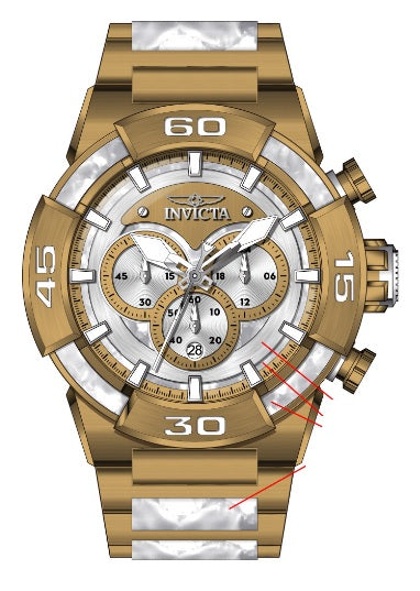 Band for Invicta Speedway Men 35122