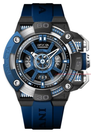 Band for Invicta Specialty Men 35221