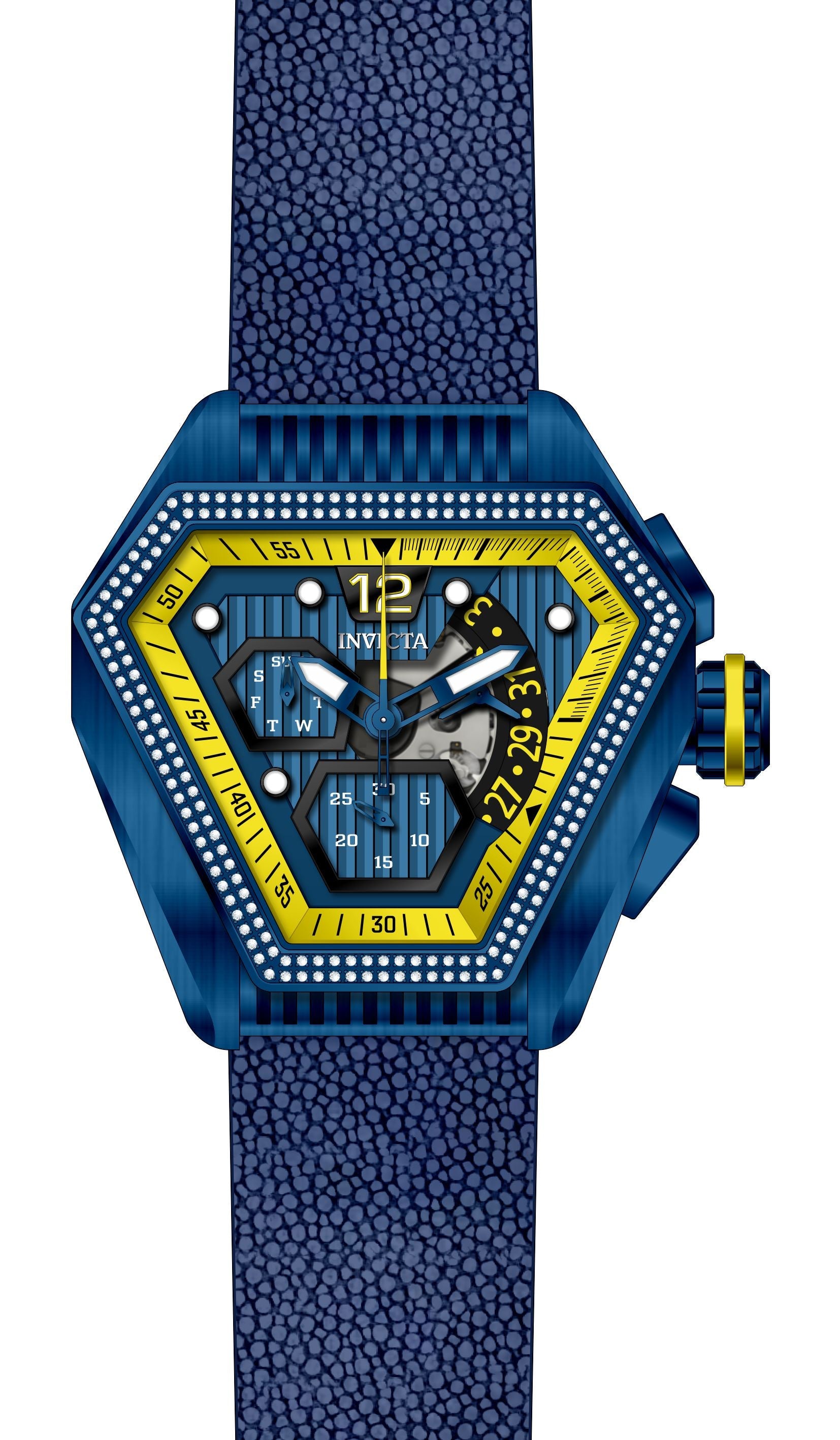Band for Invicta Speedway Men 35302