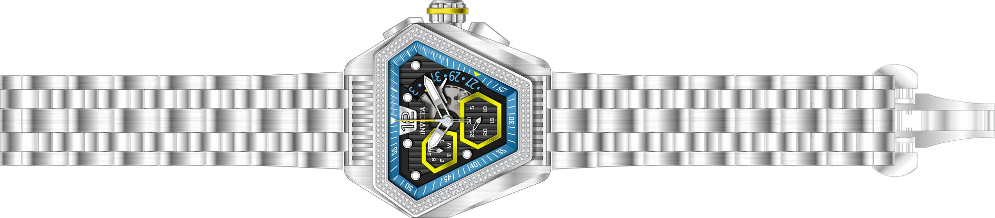 Band for Invicta Speedway Men 35305