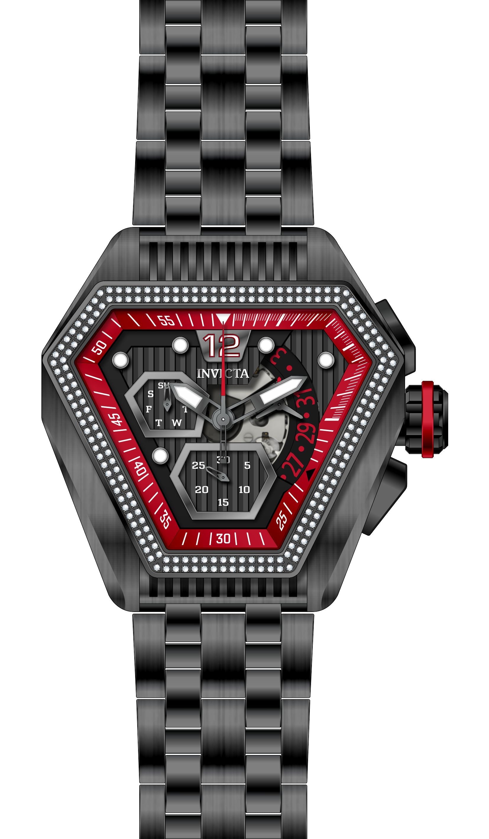 Band for Invicta Speedway Men 35308