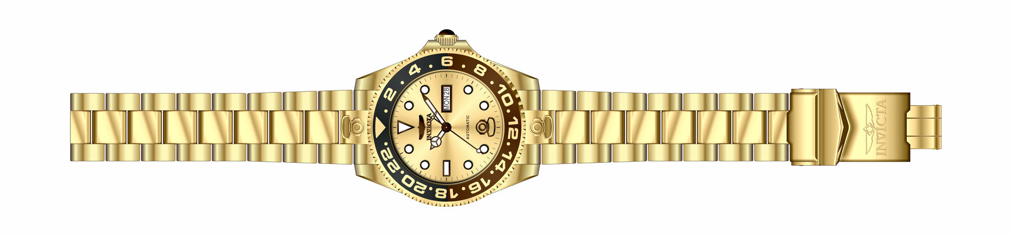 Parts for Invicta Pro Diver Men Gold Label 35339