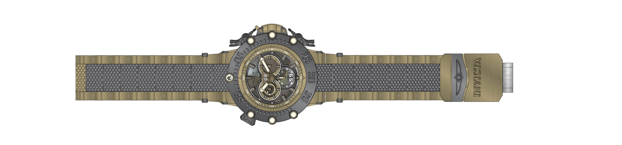 Parts for Invicta Subaqua Men 35227