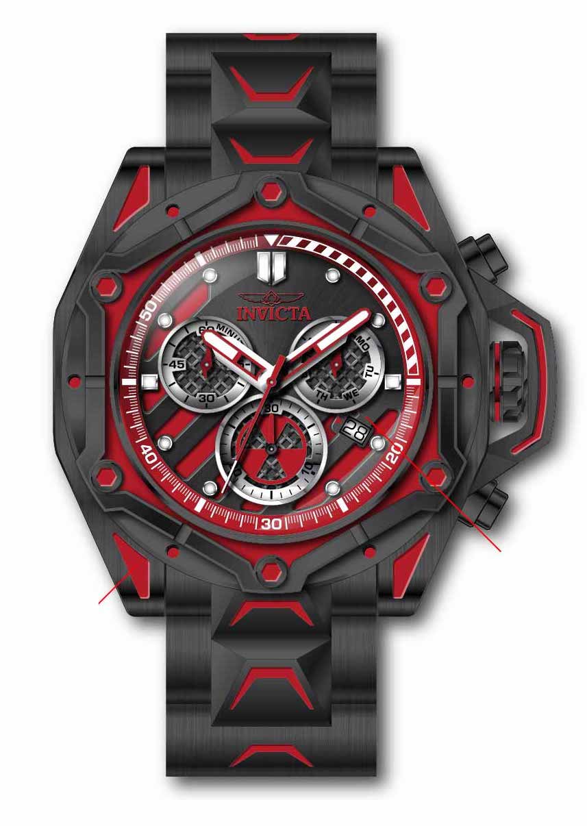 Parts for Invicta Sea Hunter Sea Monster Men 35423