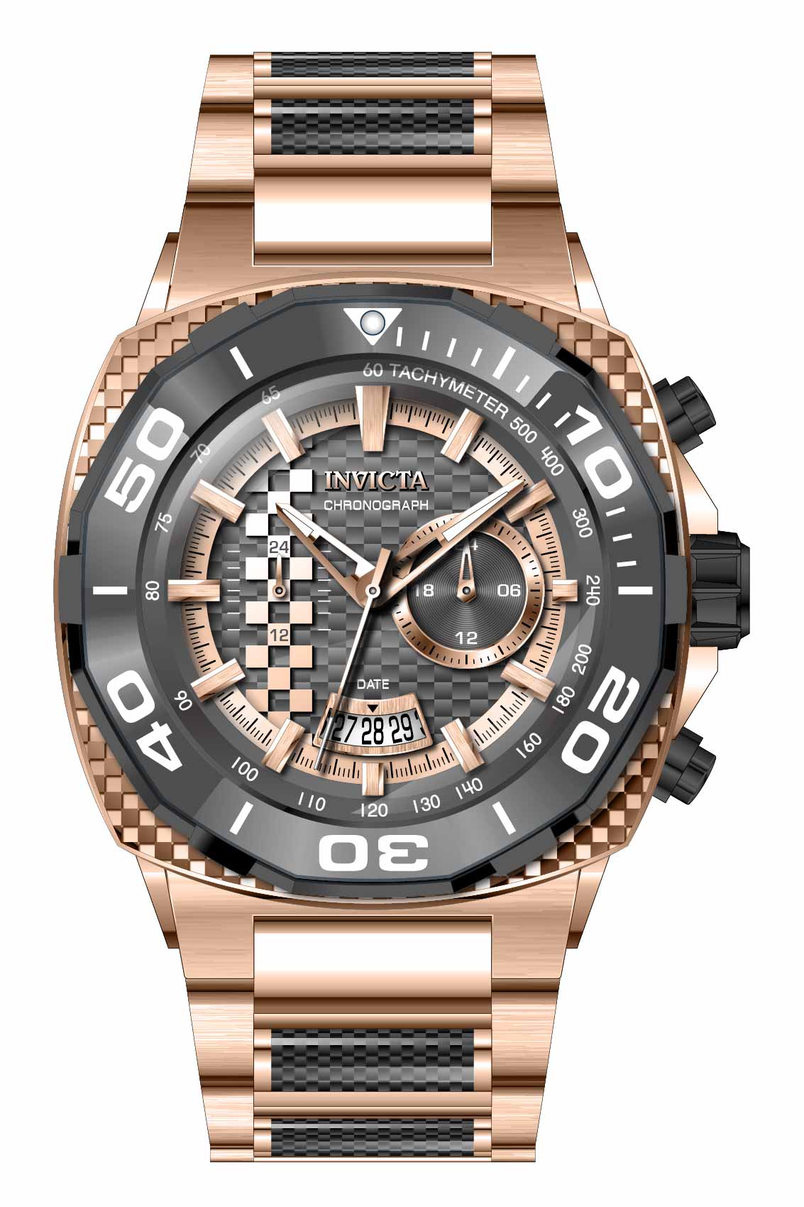 Band for Invicta Speedway Men 33198