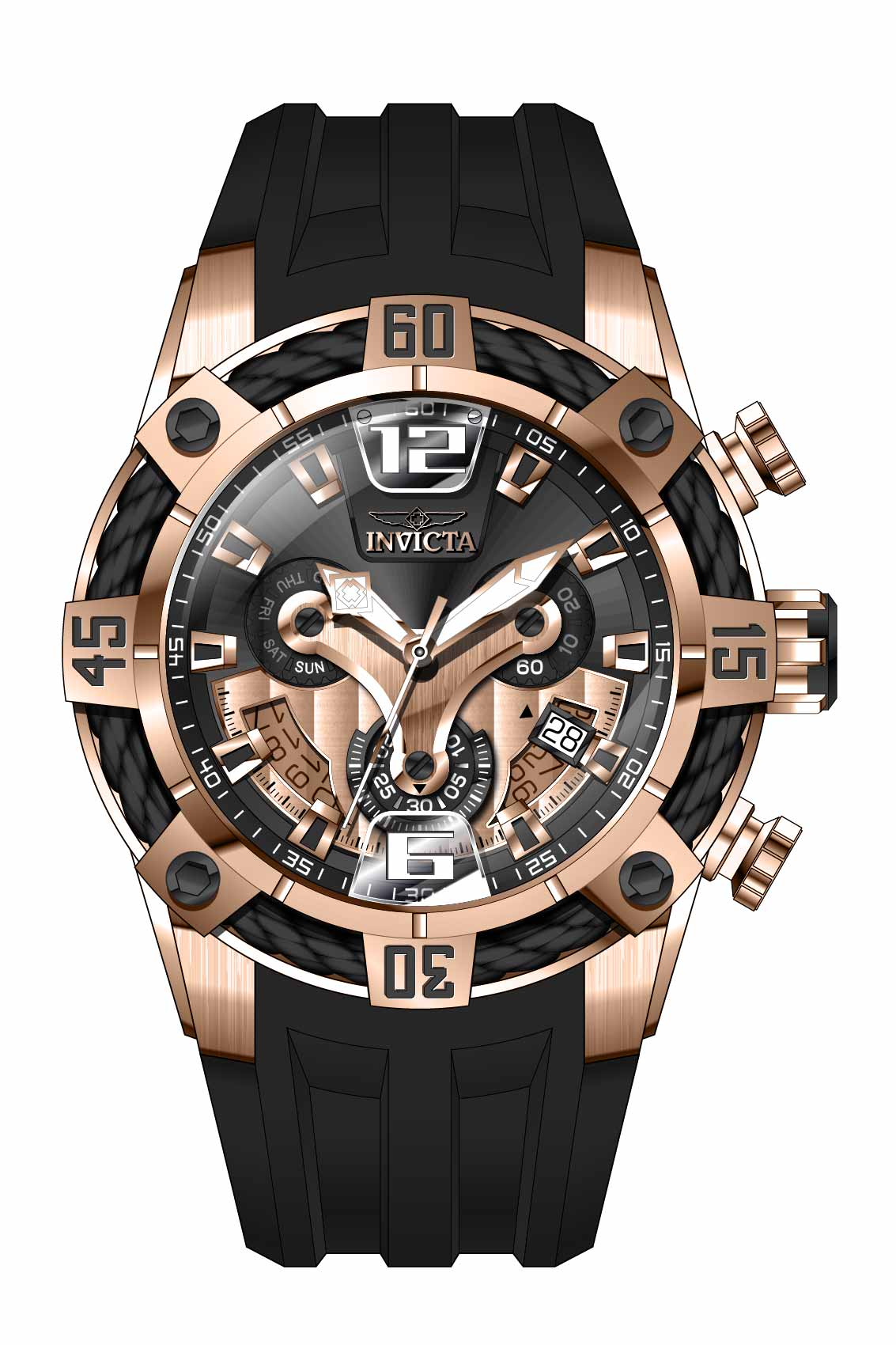 Band for Invicta Bolt Men 33287