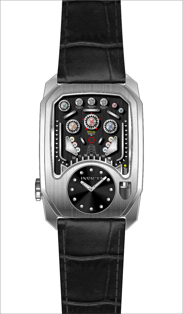 Band for Invicta Cuadro Zager Exclusive Men 35450 - Invicta Watch