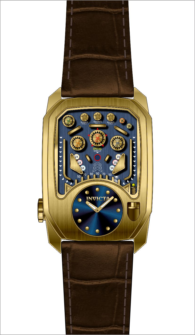 Parts for Invicta Cuadro Zager Exclusive Men 35451