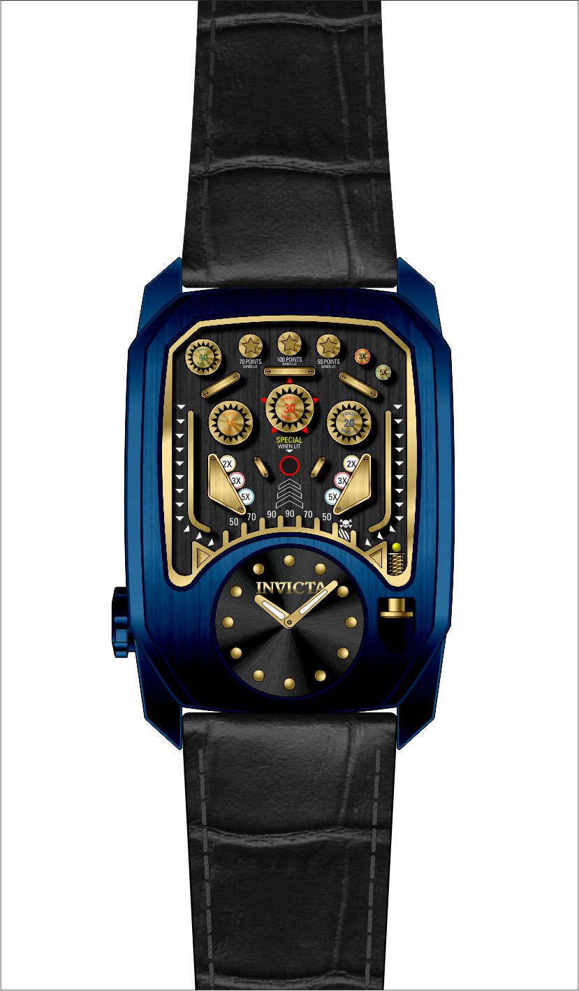 Parts for Invicta Cuadro Zager Exclusive Men 35453