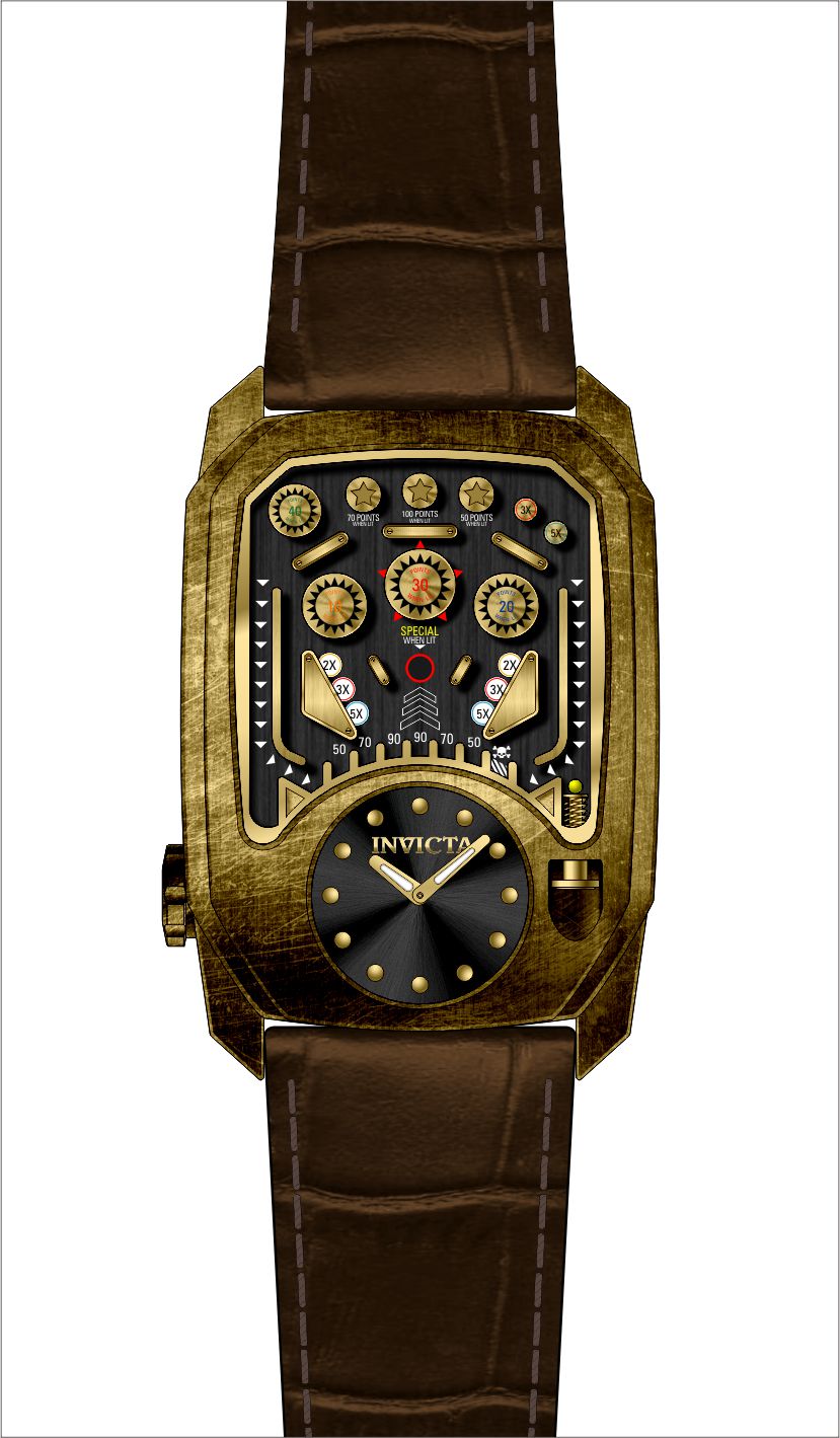 Parts for Invicta Cuadro Zager Exclusive Men 35454