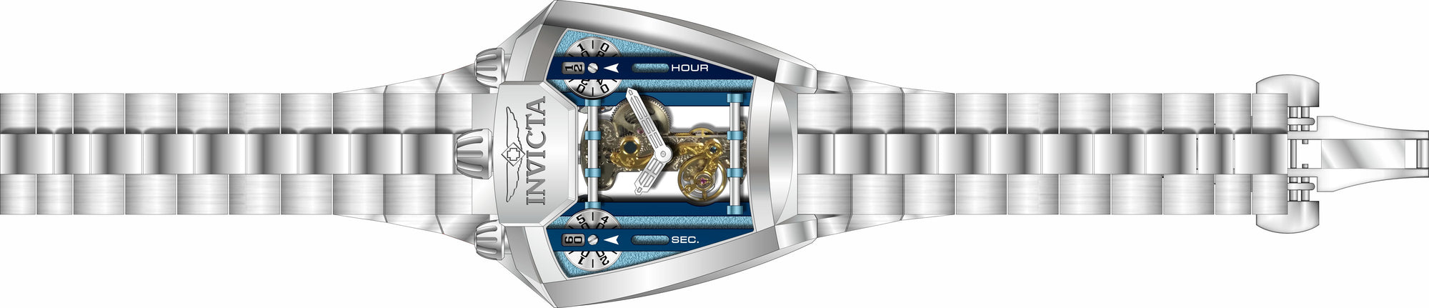 Parts for Invicta Speedway Zager Exclusive Men 35455