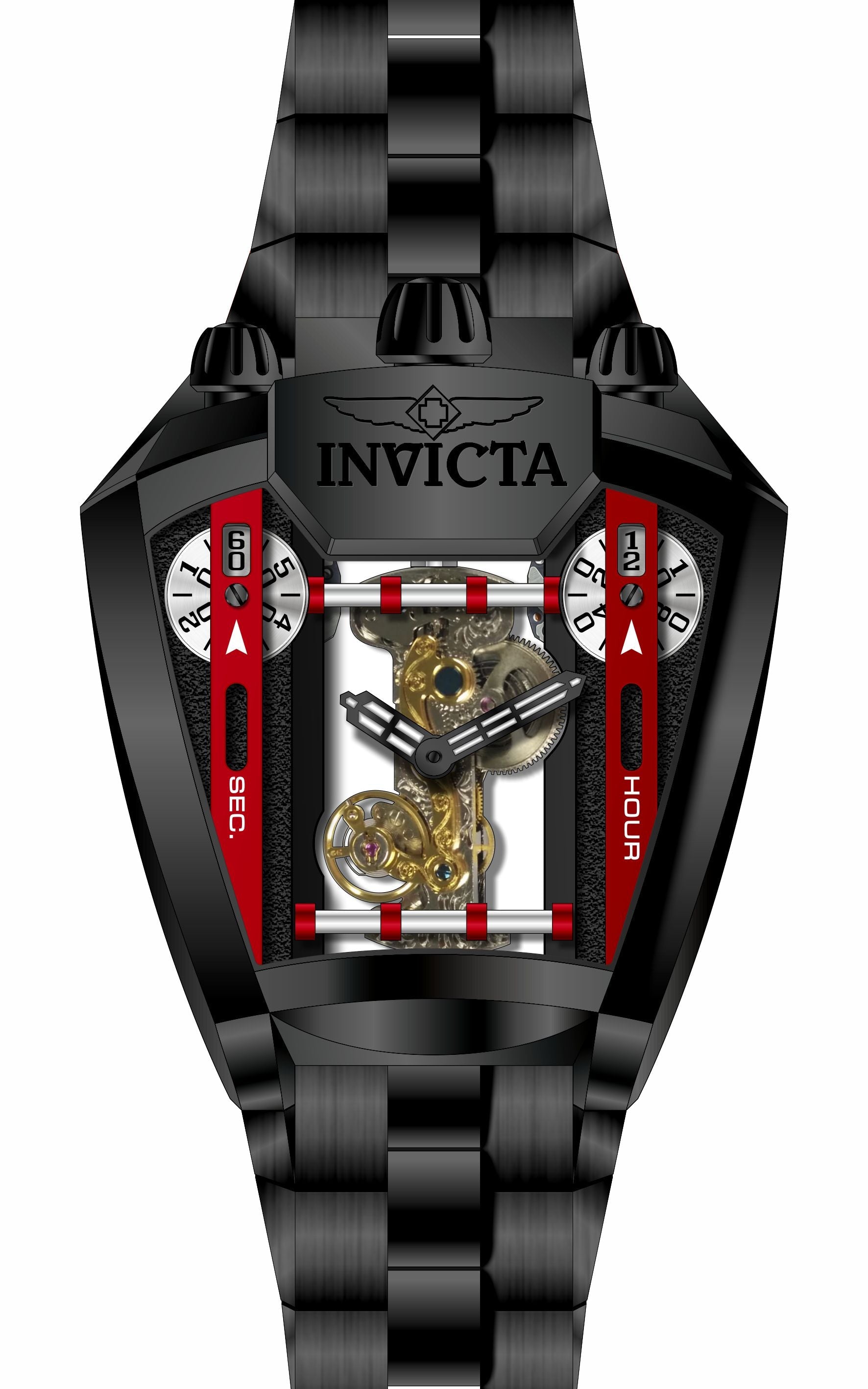 Parts for Invicta Speedway Zager Exclusive Men 35457