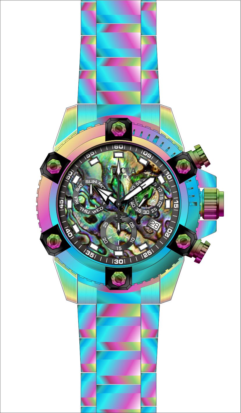 Band for Invicta Reserve Men 35555