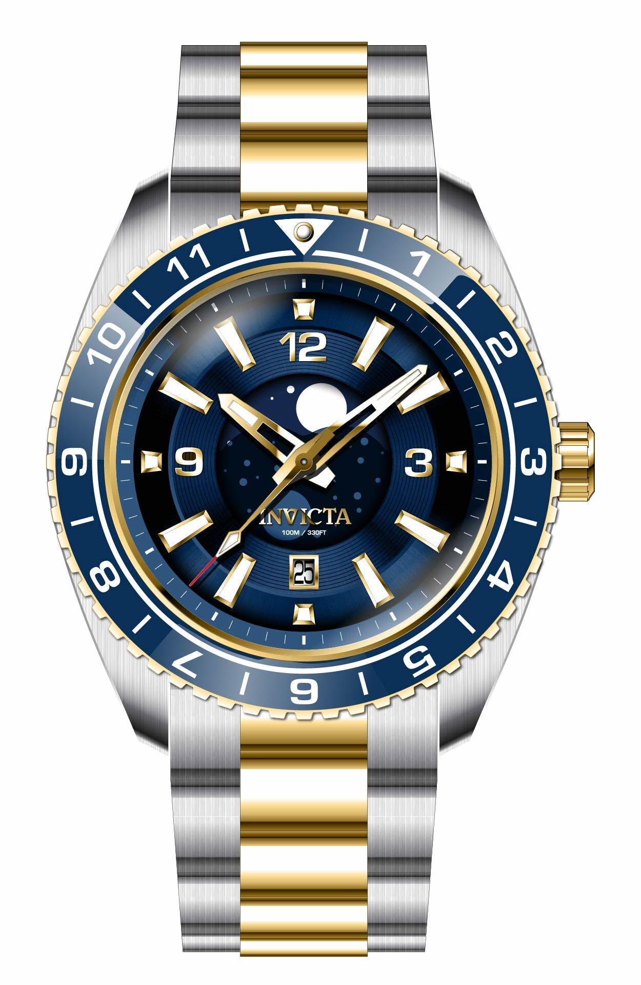 Parts for Invicta Pro Diver Men 33548
