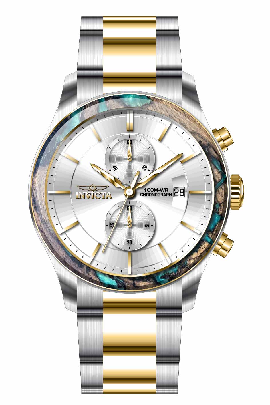 Band for Invicta Specialty Men 34061