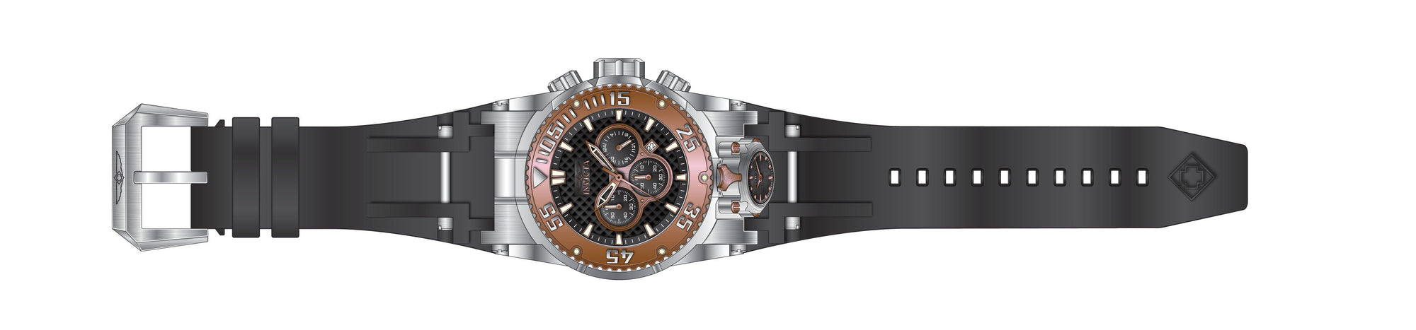 Band for Invicta Bolt 31443