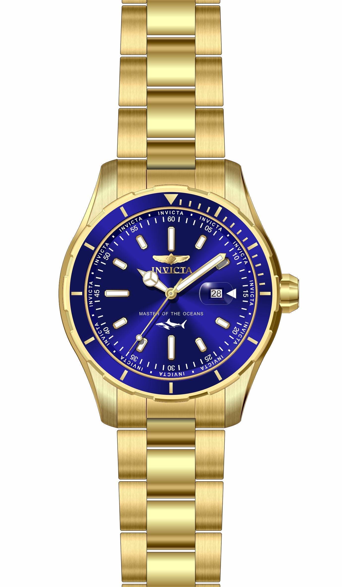 Band for Invicta Pro Diver Zager Exclusive Men 35594