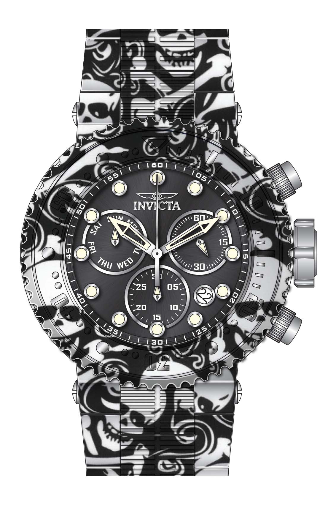 Parts for Invicta Pro Diver Men 35421