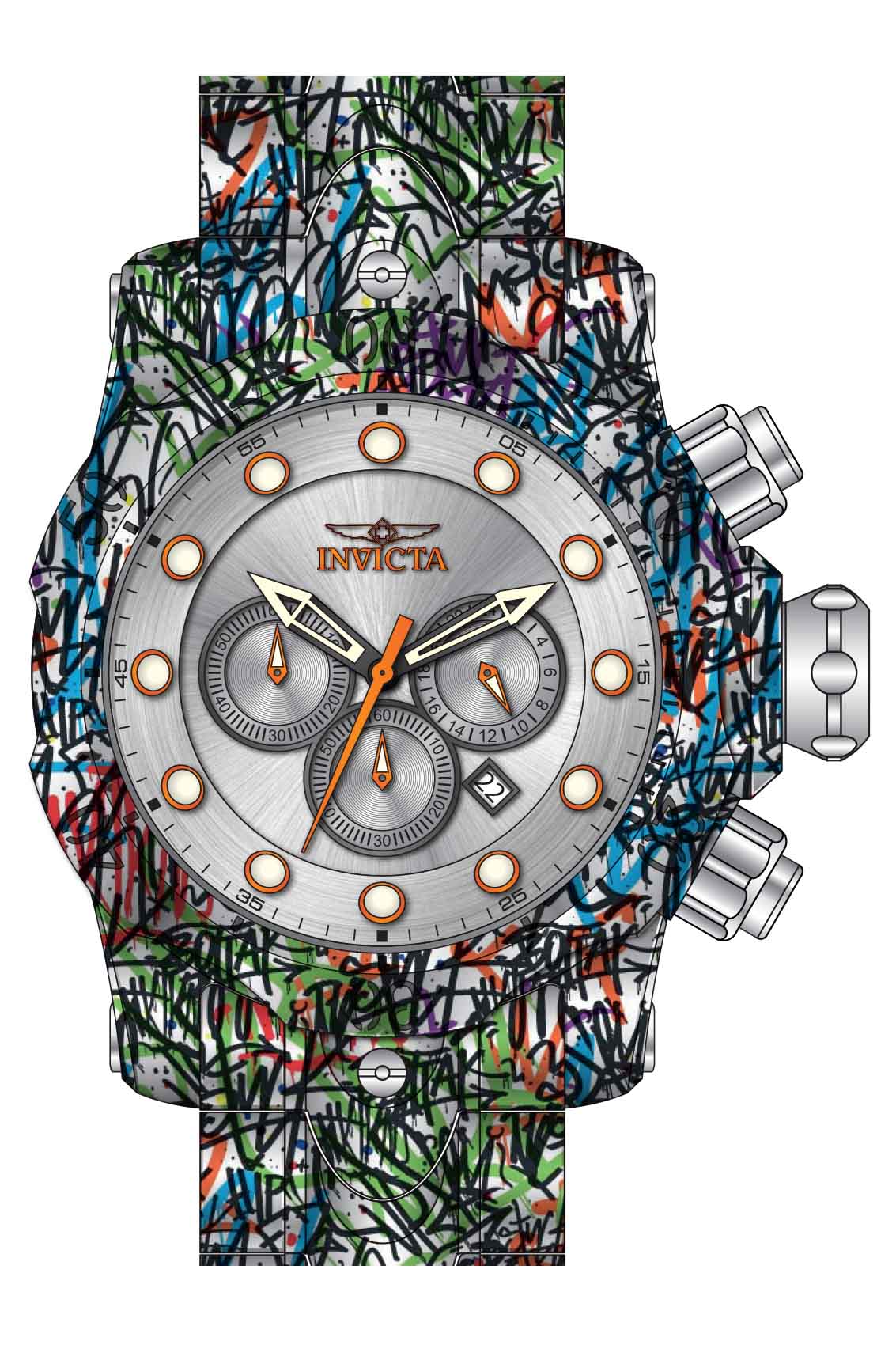Band for Invicta Venom Men 35435