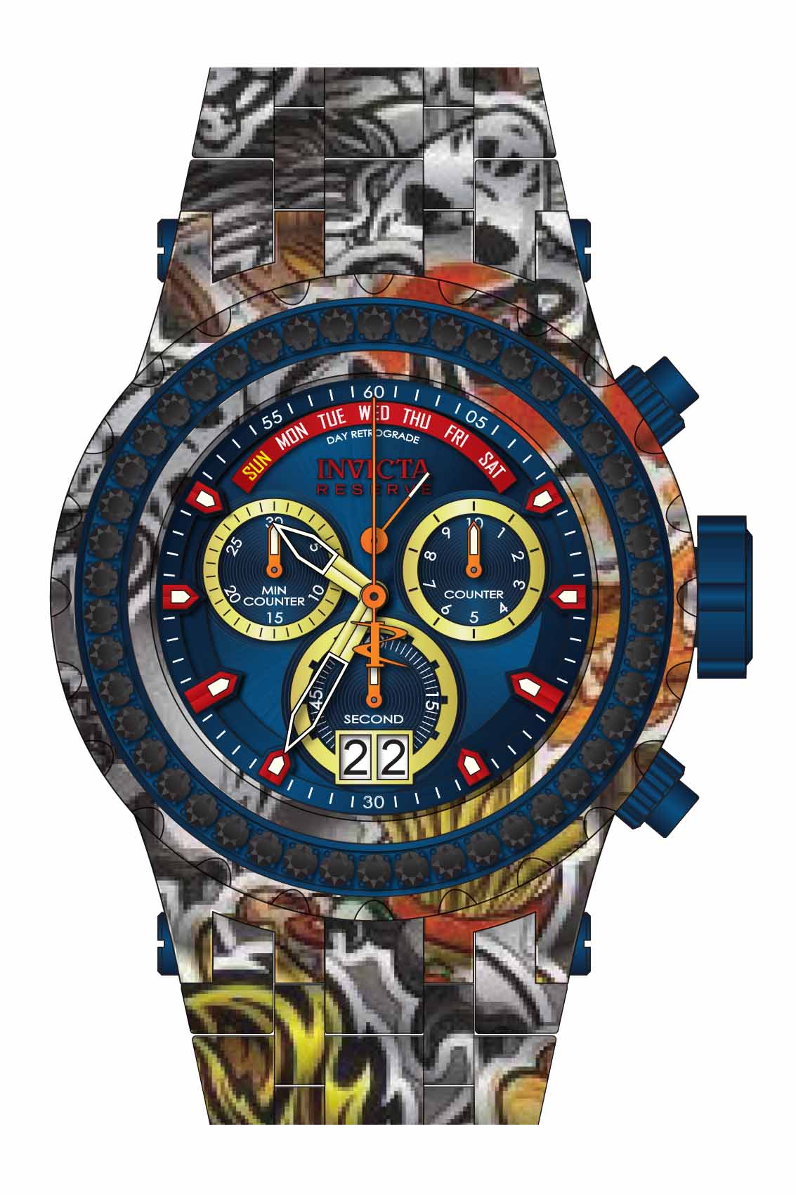 Band for Invicta Subaqua Men 35383