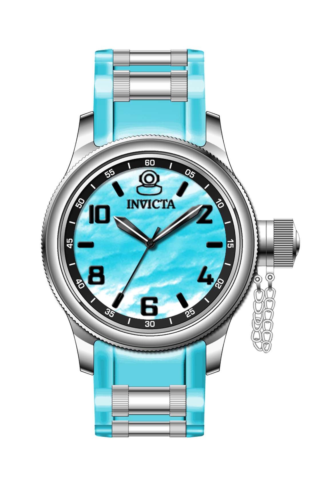 Band for Invicta Pro Diver Lady 31247