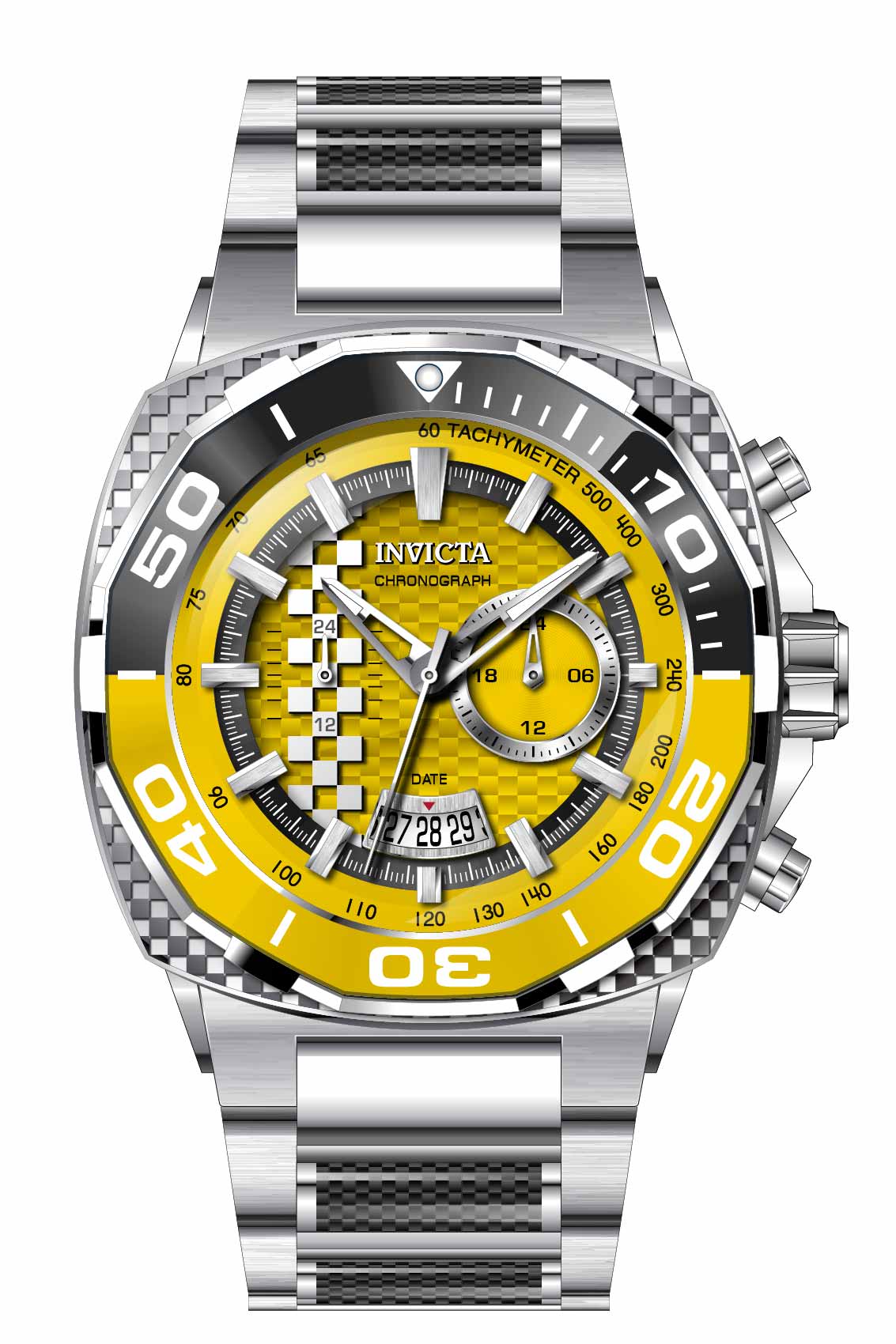 Band for Invicta S1 Rally Men 33196