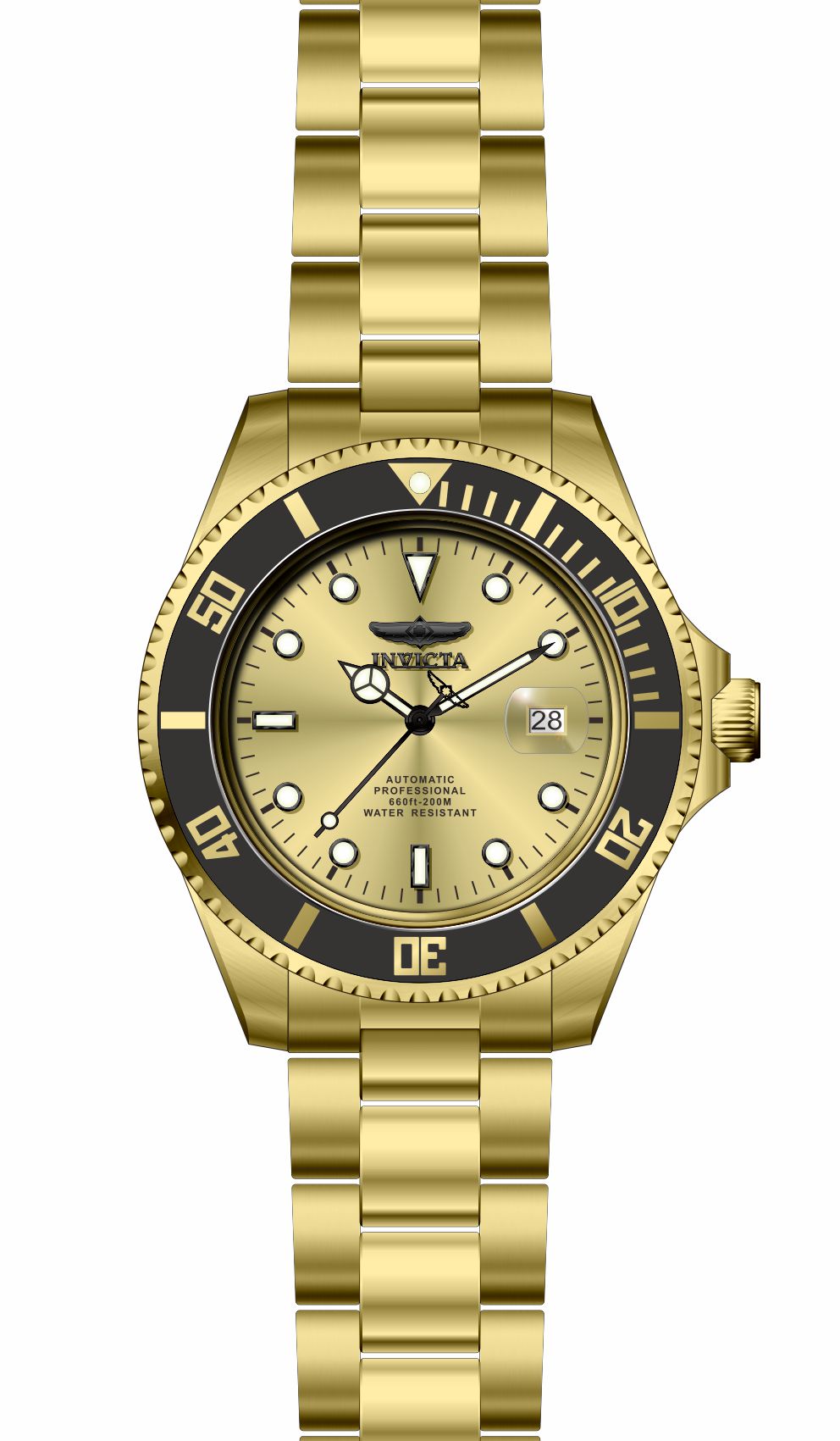Parts for Invicta Pro Diver Men 35723