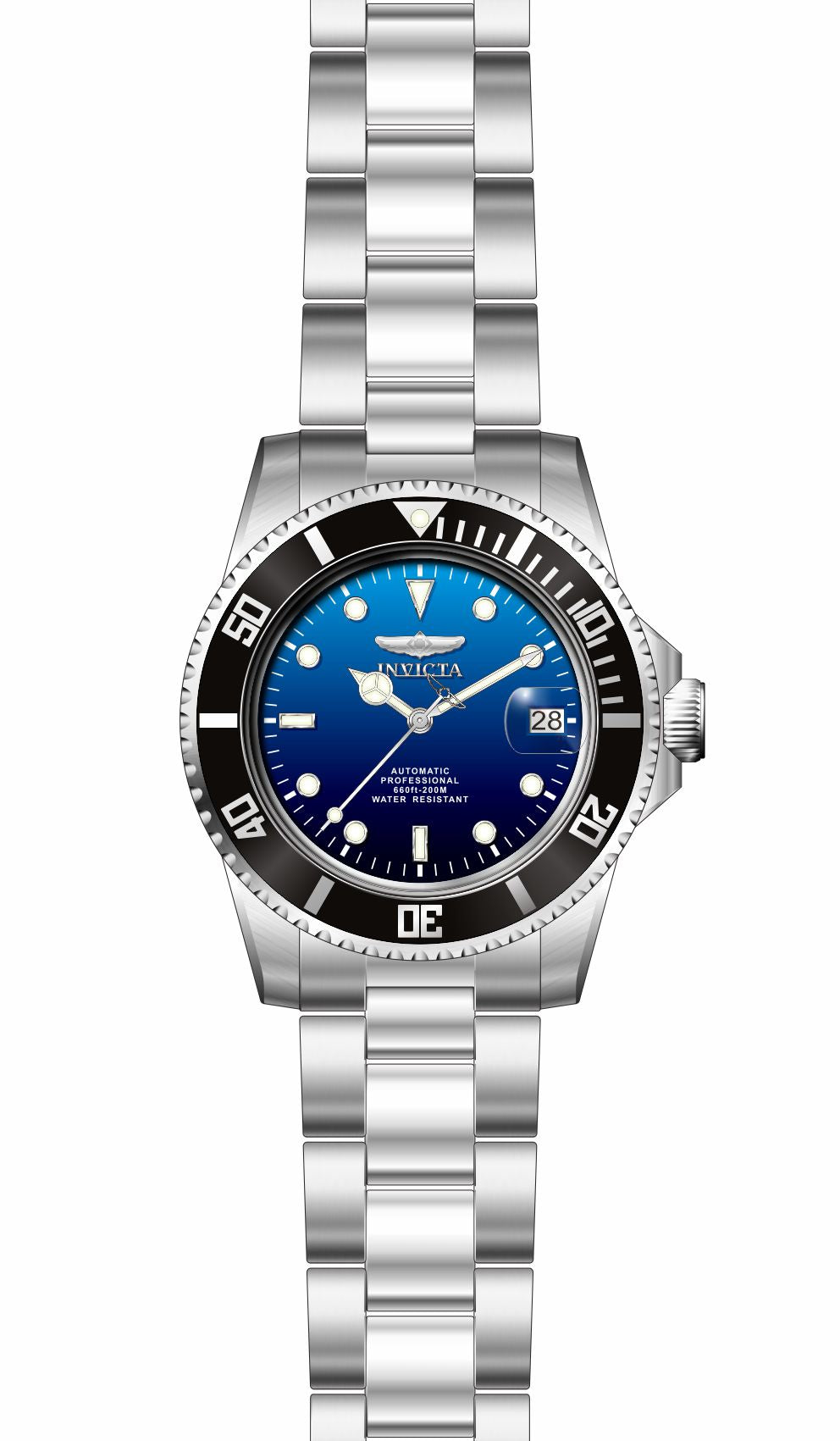 Band for Invicta Pro Diver Men 35844