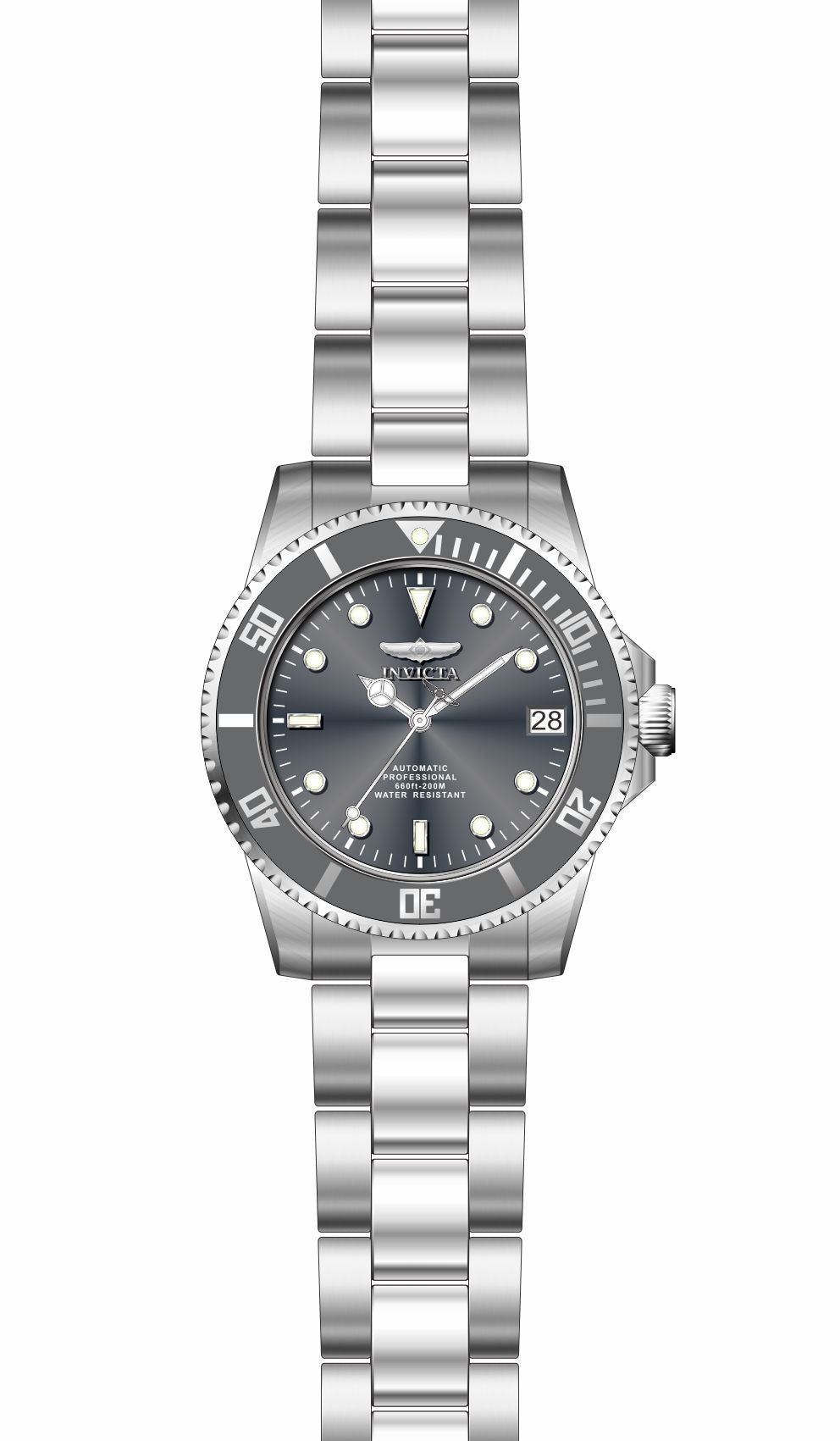 Band for Invicta Pro Diver Lady 35848