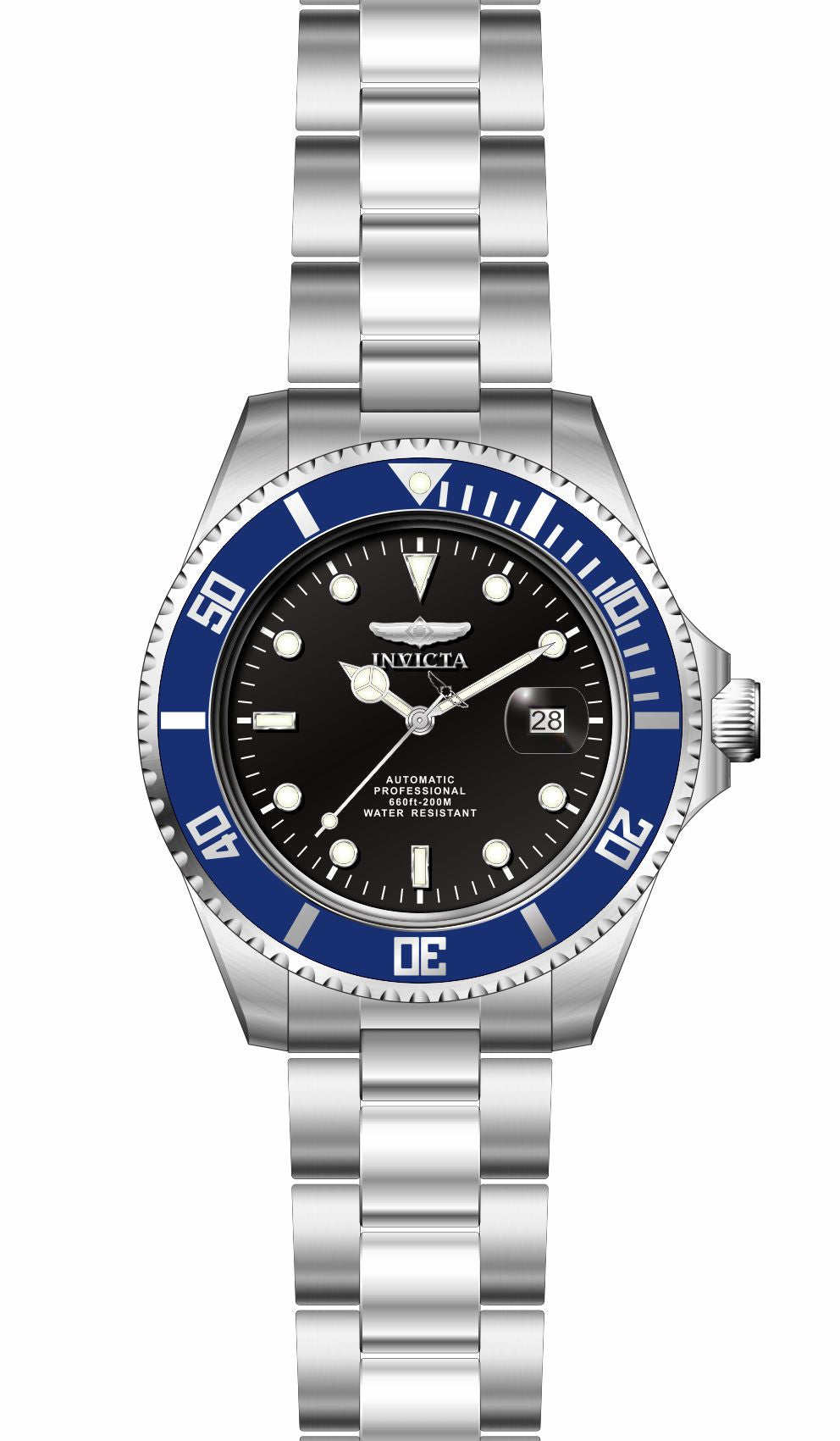 Band for Invicta Pro Diver Men 35853