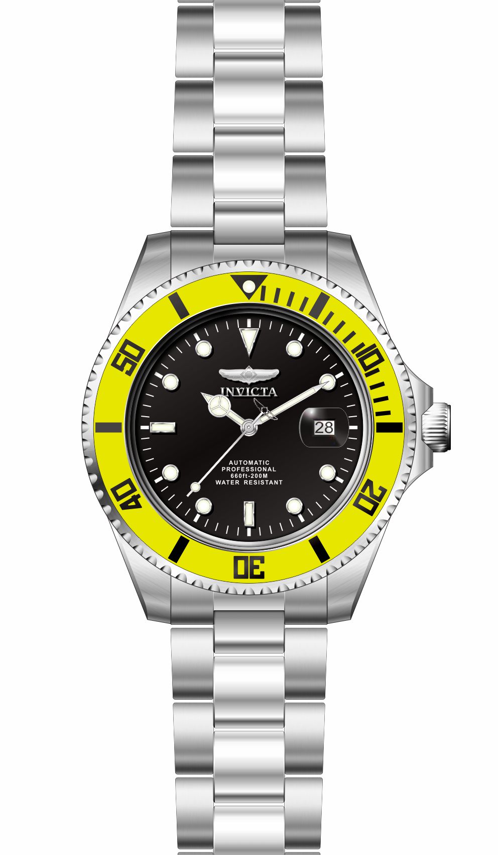 Band for Invicta Pro Diver Men 35856