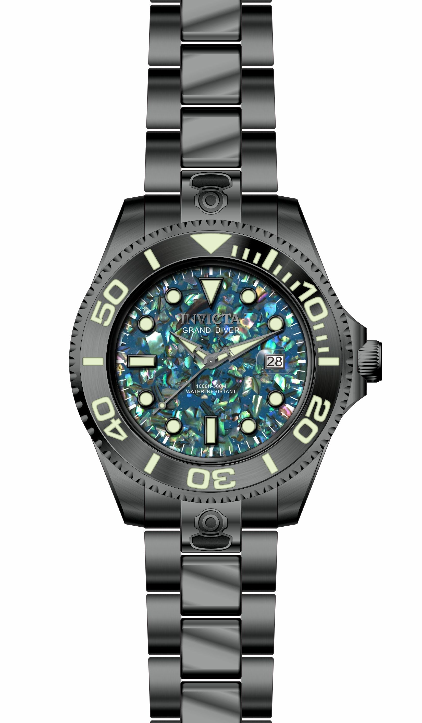 Parts for Invicta Pro Diver Men 35759