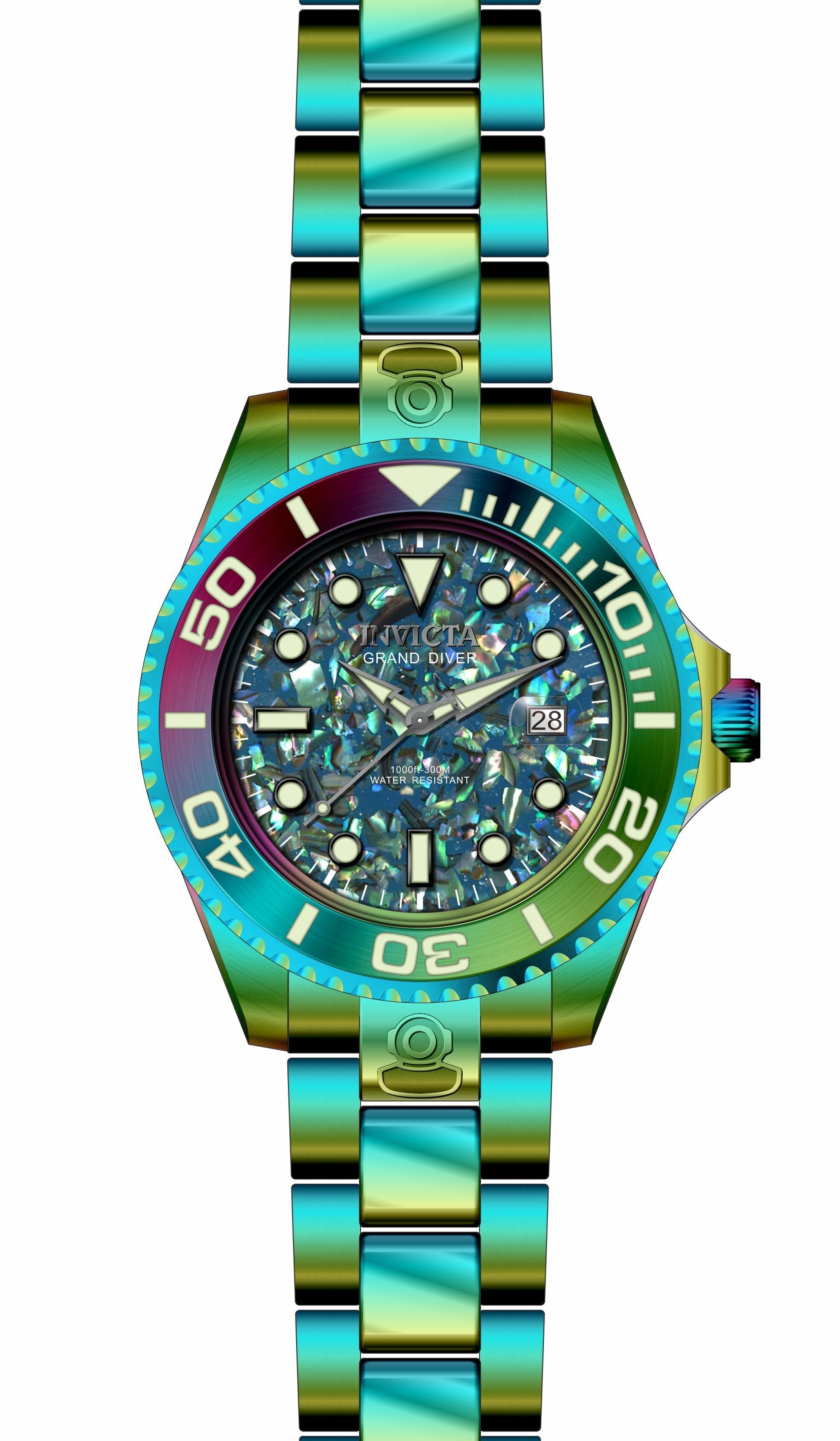 Parts for Invicta Pro Diver Men 35760