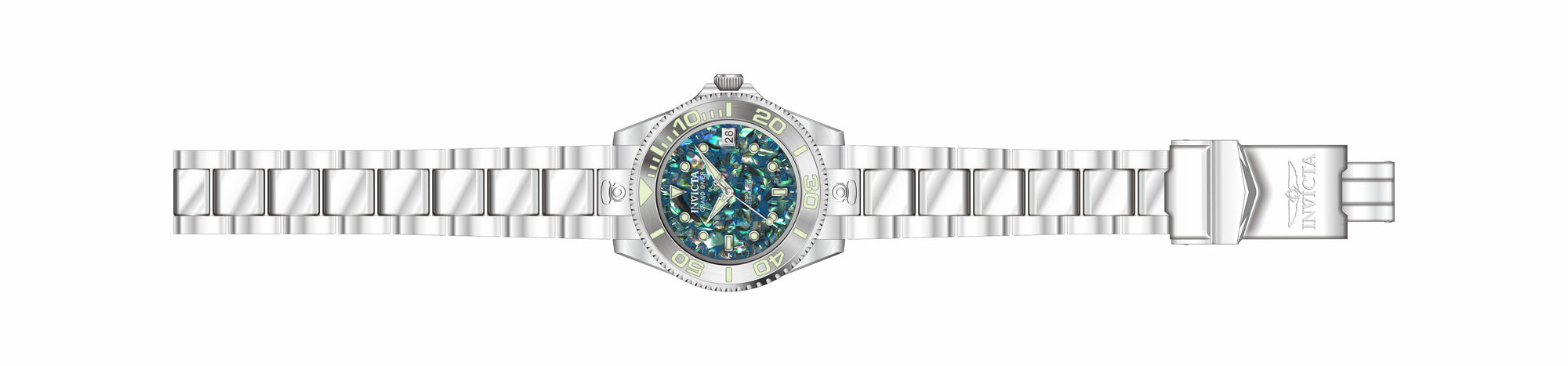 Band for Invicta Pro Diver Lady 35761