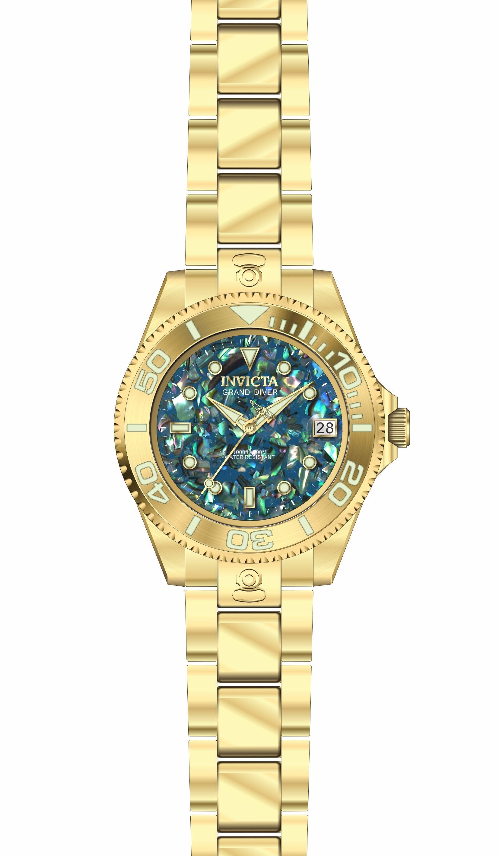 Parts for Invicta Pro Diver Lady 35762