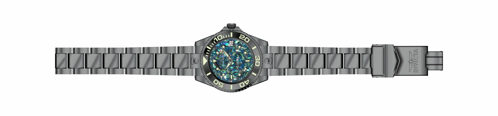 Band for Invicta Pro Diver Lady 35764