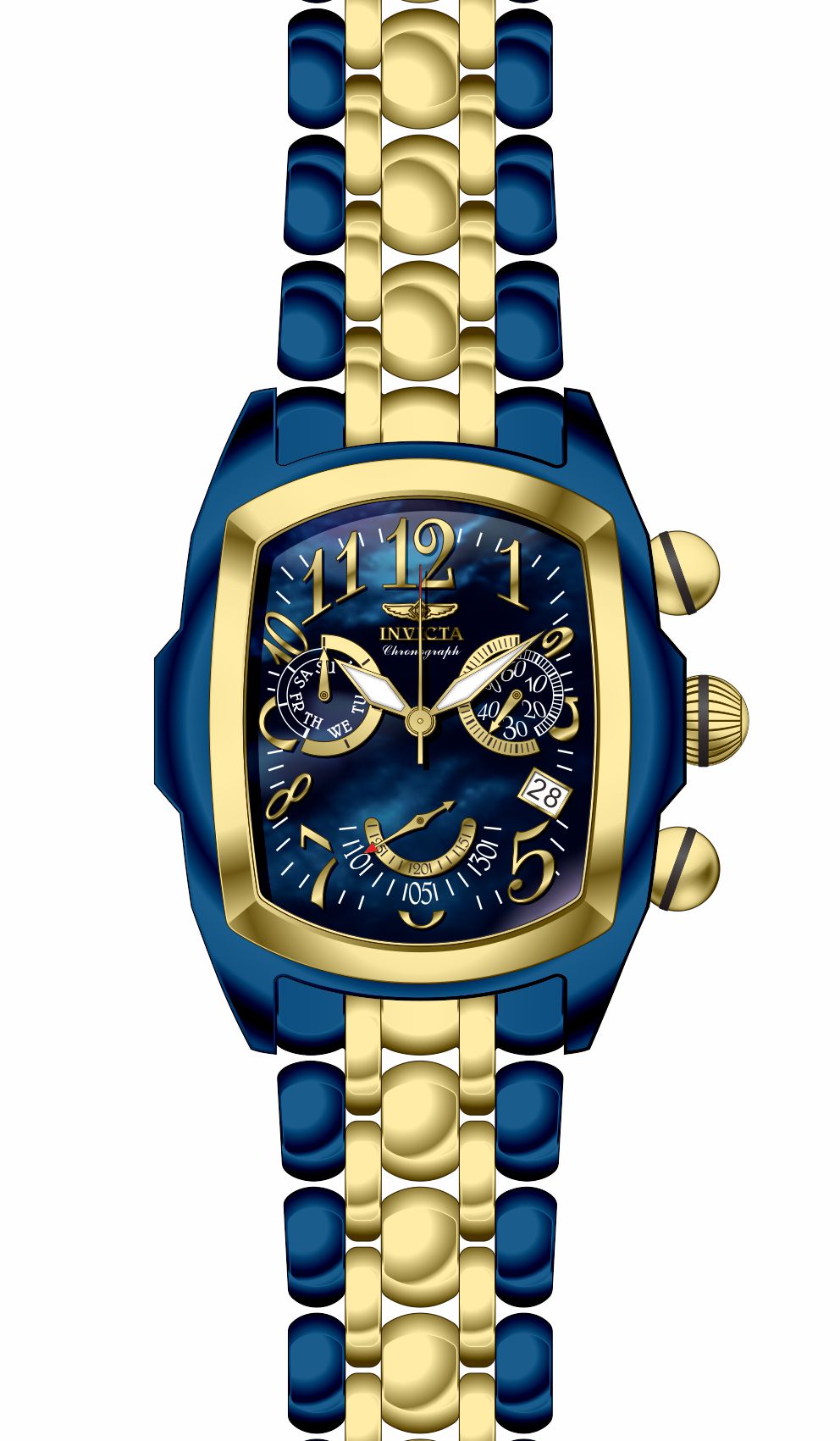 Band for Invicta Lupah Men 36192